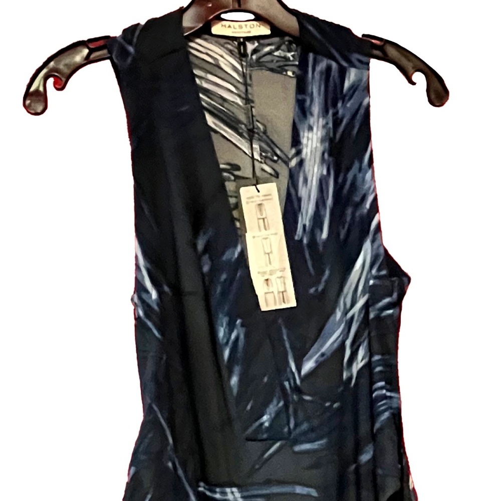 Halston Heritage Viscose, Silk and Elastane  Summer Cocktail Women's Dress
